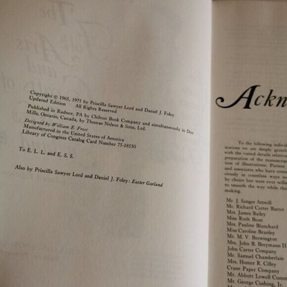 1975 Folk Arts & Crafts of New England HC Book EX-LIBRARY Antiques Collectibles - Picture 6 of 10